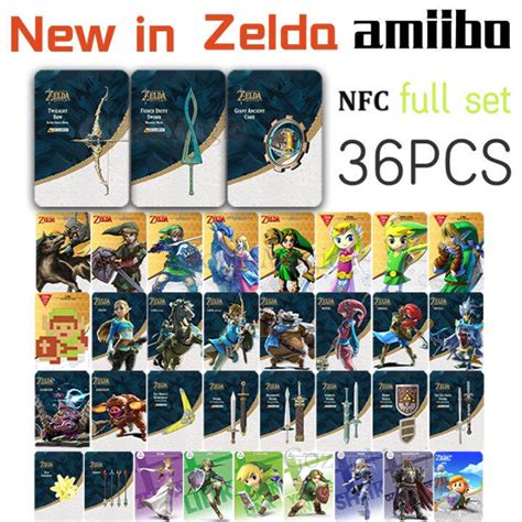 all zelda amiibo nfc tags|all botw nfc tags download.